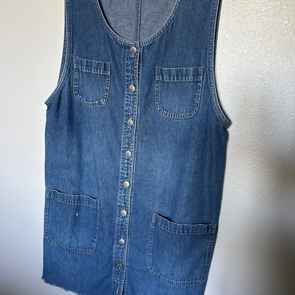 Liz Claiborne Blue Denim Dress